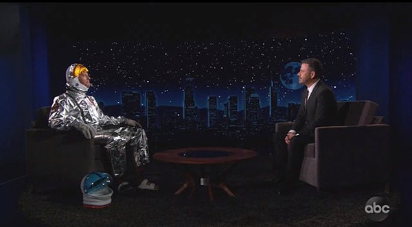 Armie Hammer no Jimmy Kimmel Live (Foto: Reprodução)