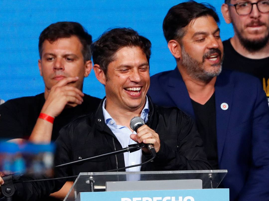 Governador reeleito de Buenos Aires, Axel Kicillof.