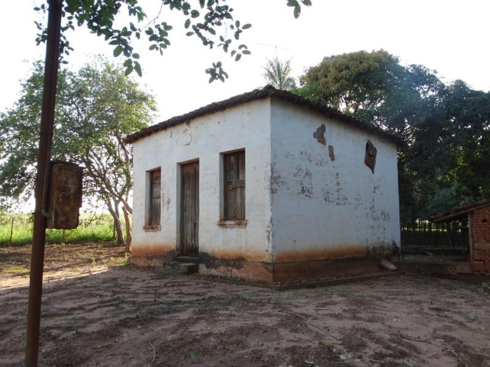 Cadeia construída no Japurá no início do século 20 — Foto: Luiz Carlos Martins/BBC