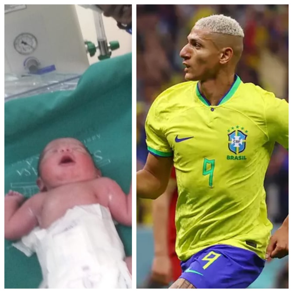 Richarlisons — Foto: Arquivo pessoal e Kai Pfaffenbach/Reuters