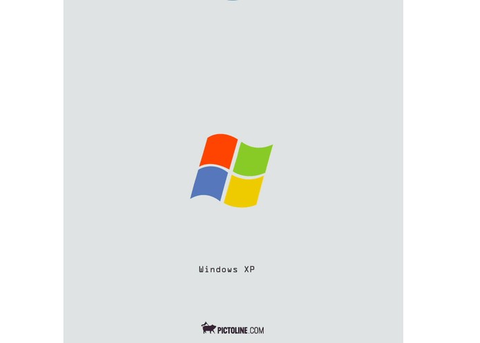 Logotipo do Windows e suas mudanças em 30 anos (Foto: Divulgação/Pictoline)