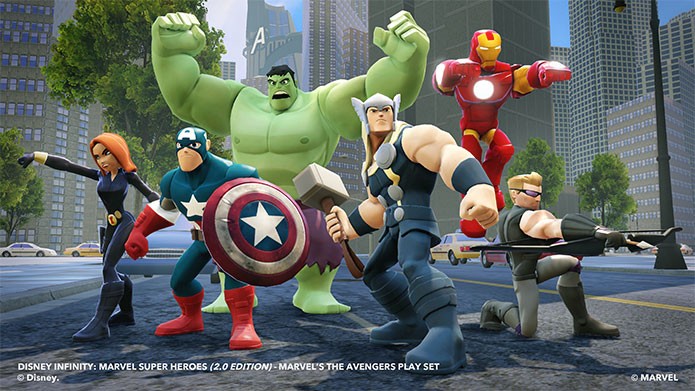 Disney Infinity também trouxe heróis da Marvel (Foto: Divulgação/Disney)