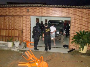 Operação foi deflagrada na madrugada desta terça-feira (6) (Foto: Divulgação/Polícia Federal do RN)