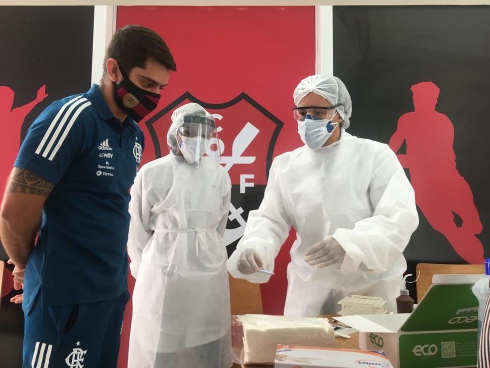 Márcio Tannure, chefe do departamento médico do Flamengo — Foto: Reprodução Twitter