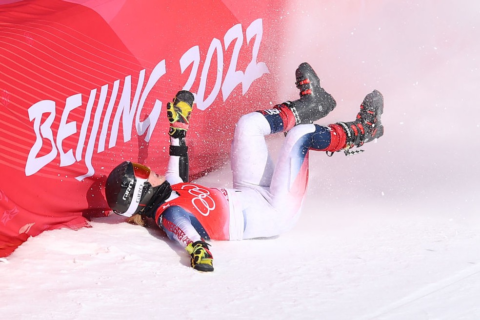 Nina O Brien Slalom Gigante Feminino Estados Unidos &mdash; Foto: Julian Finney/Getty Images