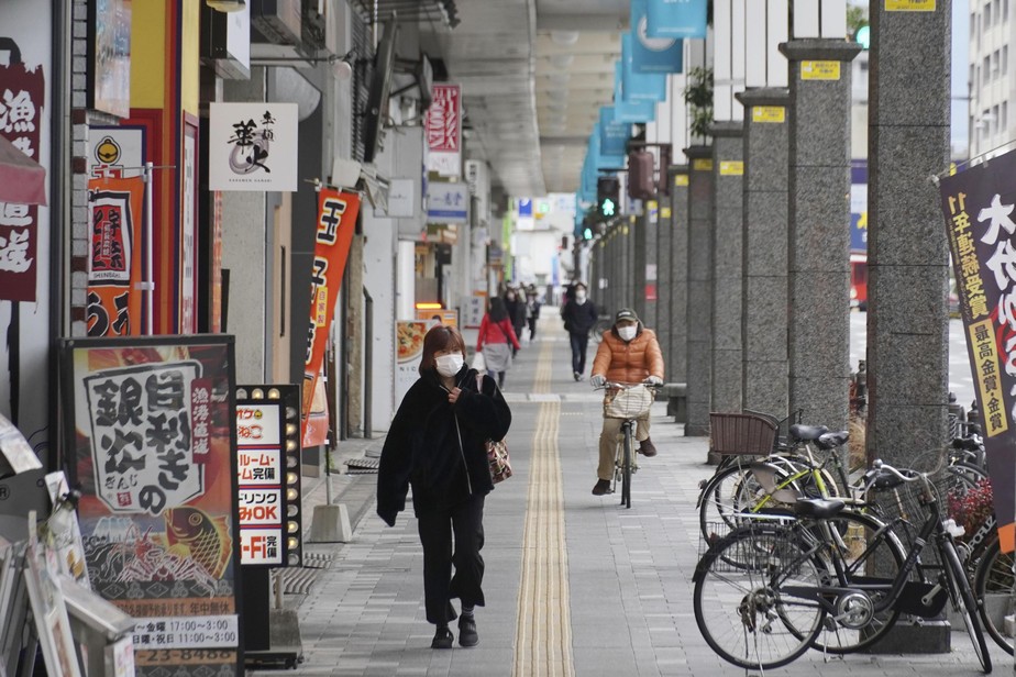 Iwakuni, Yamaguchi, Japão: estima-se que a população encolherá para menos de 100 milhões até 2053