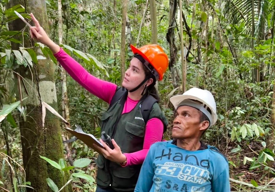 Instituto e agricultores trabalham em ação para planejamento de manejo florestal em Canutama, no AM