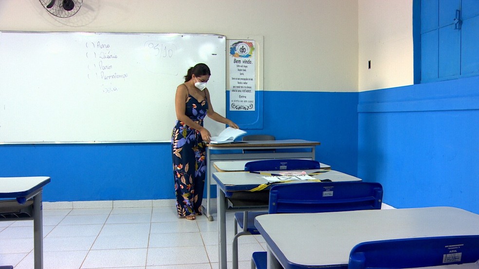 Professora Lívia Samila — Foto: Ruan Gabriel/Rede Amazônica