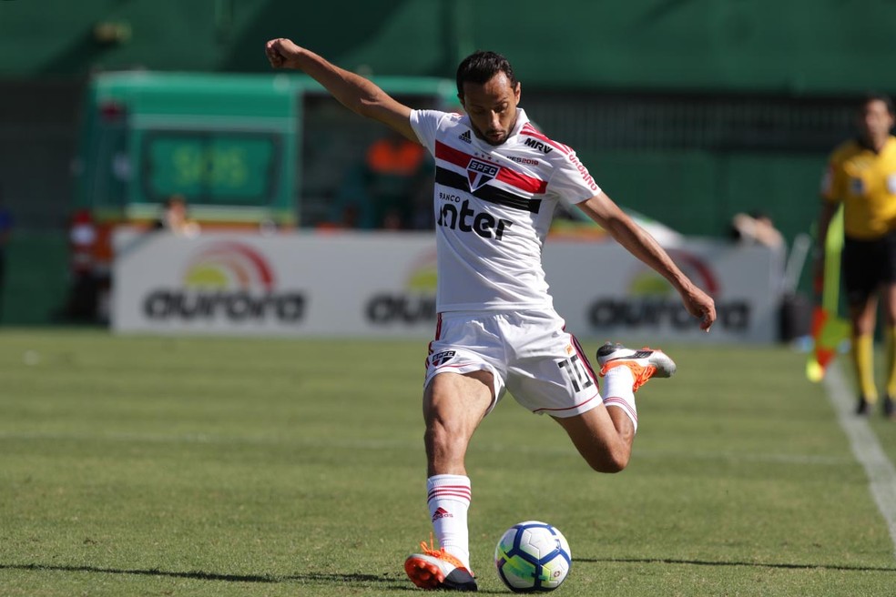 Nenê tem 57 jogos e 13 gols pelo São Paulo — Foto: Rubens Chiri / saopaulofc.net