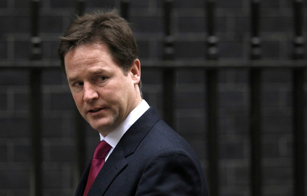 O ex-vice-primeiro ministro britânico, Nick Clegg, em foto de 2016 — Foto: Suzanne Plunkett / Reuters