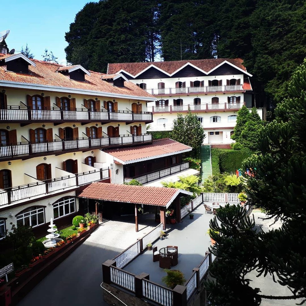 Hotel Leão da Montanha em Campos do Jordão — Foto: Reprodução/ Facebook