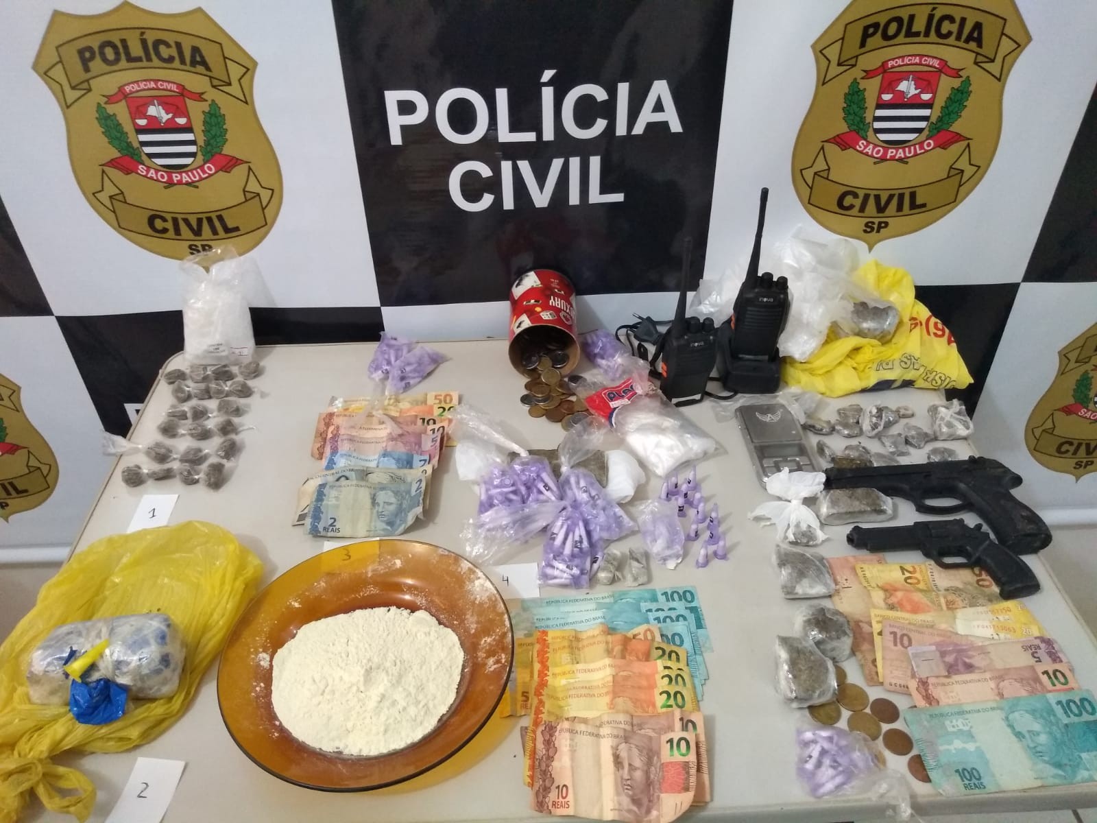 Sete são presos em operação contra tráfico de drogas em Guatapará, SP
