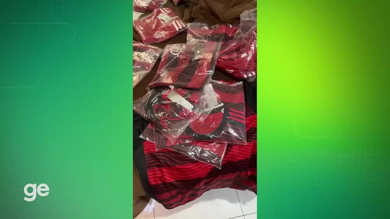 Delegacia de Roubos e Furtos de Cargas investiga vídeos com camisas do Flamengo roubadas