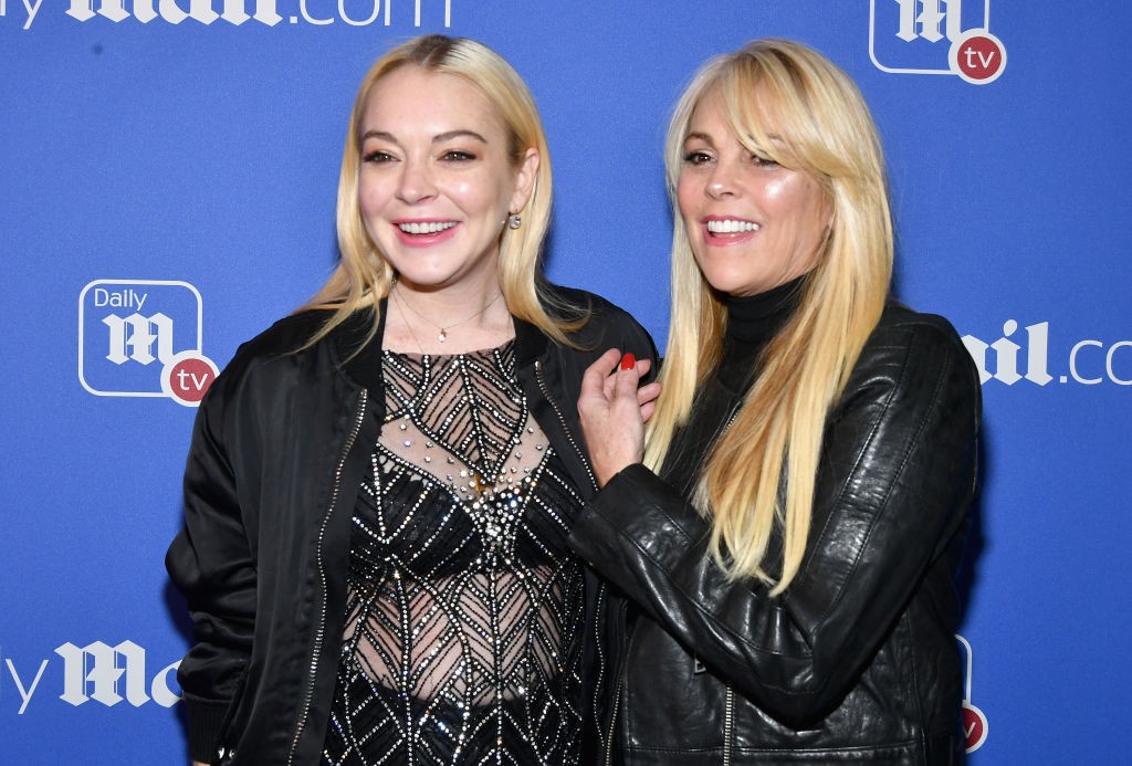 Lindsay Lohan e Dina Lohan (Foto: Getty Images)