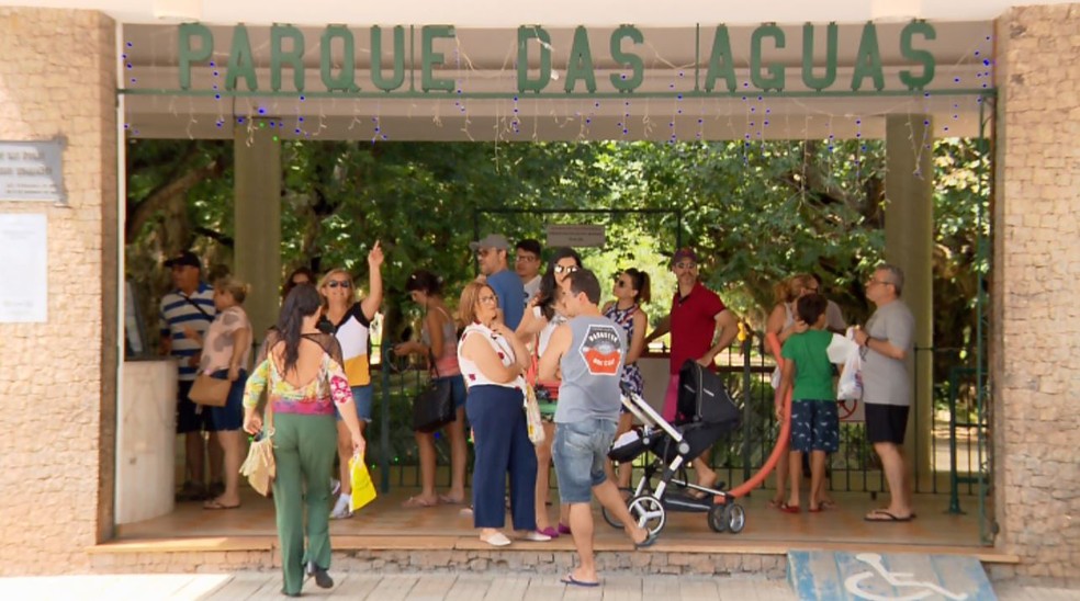 São Lourenço e Caxambu esperam 80 mil turistas no fim do ano e faturamento de R$ 3,5 milhões — Foto: Reprodução/EPTV