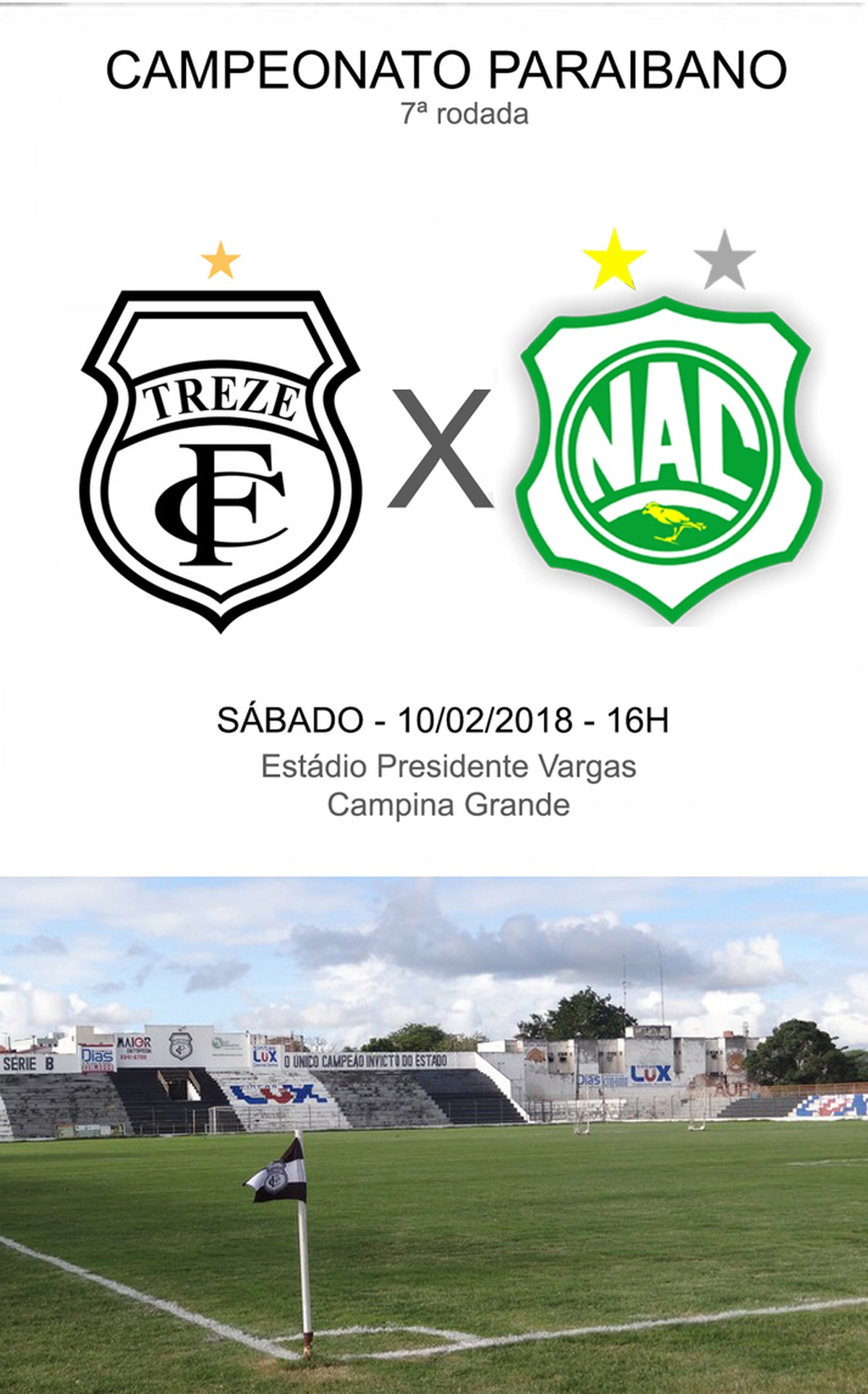 Rodada #7: tudo o que você precisa saber sobre Treze x Nacional de ...