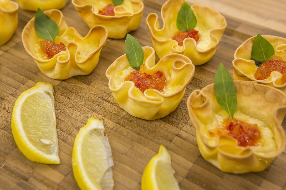 Folhada de Queijo com Geleia de Pimenta Receitas