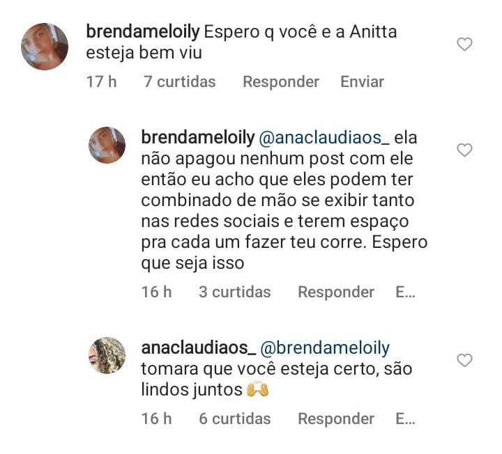Fãs questionam Murda Beatz sobre namoro com Anitta (Foto: Instagram / Reprodução)