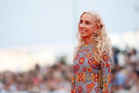     Franca Sozzani no Venice Film Festival, em 2015