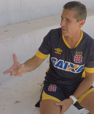 jorginho entrevista vasco (Foto: Pedro Veríssimo / GloboEsporte.com)