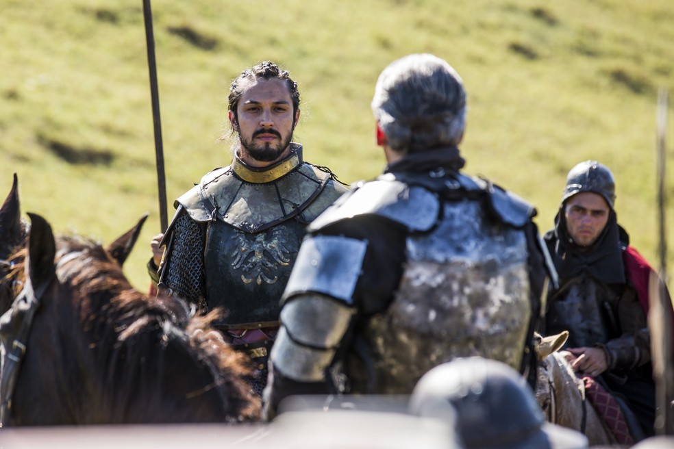 Otávio propõe acordo de libertar mulheres, crianças e idosos (Foto: Artur Meninea/Gshow)