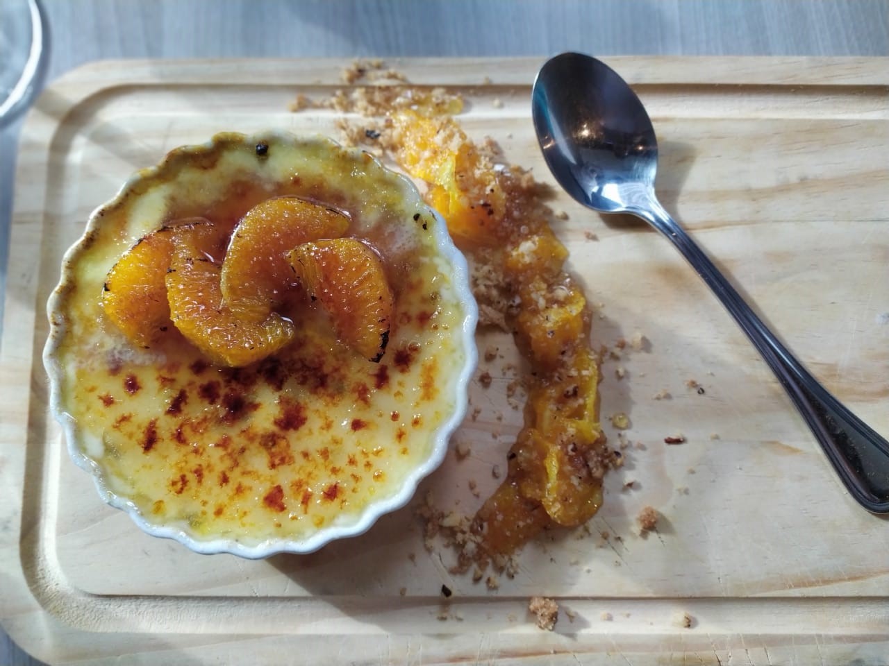Crème brûlée de tangerina (Foto: Divulgação)