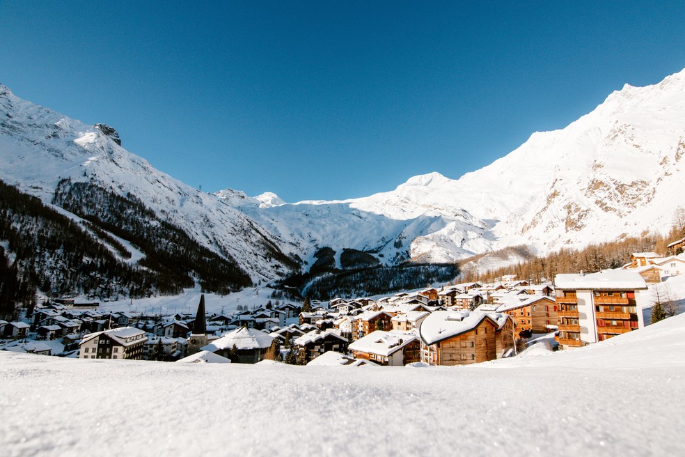 Saas Fee, Su&iacute;&ccedil;a  &mdash; Foto: Divulga&ccedil;&atilde;o/Booking