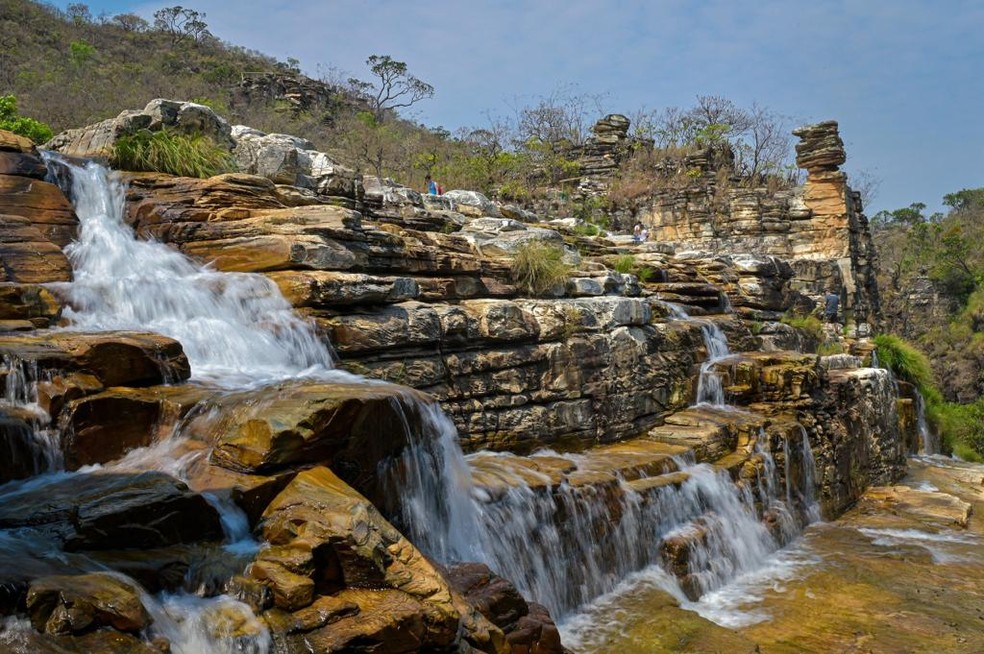 Cachoeira Capivara entrou na lista das 100 melhores histórias de destinos responsáveis pelo mundo — Foto: Leandro Maciel/Divulgação