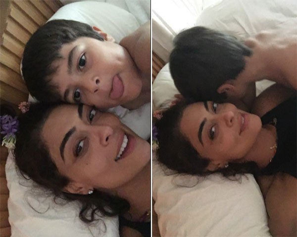 Juliana Paes e filho (Foto: Reprodução/Instagram)