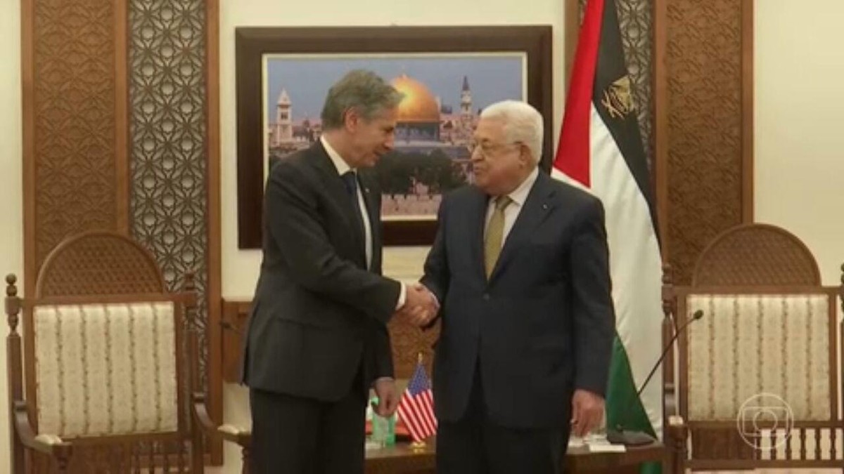 Secretário de Estado americano visita a Cisjordânia
