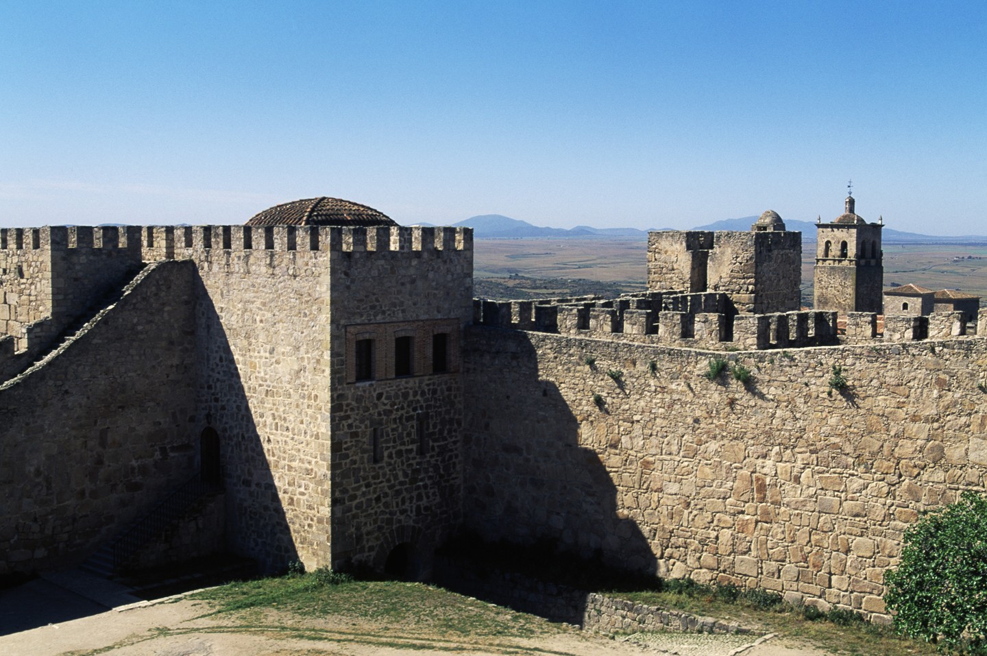 SPAIN - OCTOBER 23: Trujillo castle, Extremadura. Spain, 9th-13th century. (Photo by DeAgostini/Getty Images) (Foto: De Agostini/Getty Images)