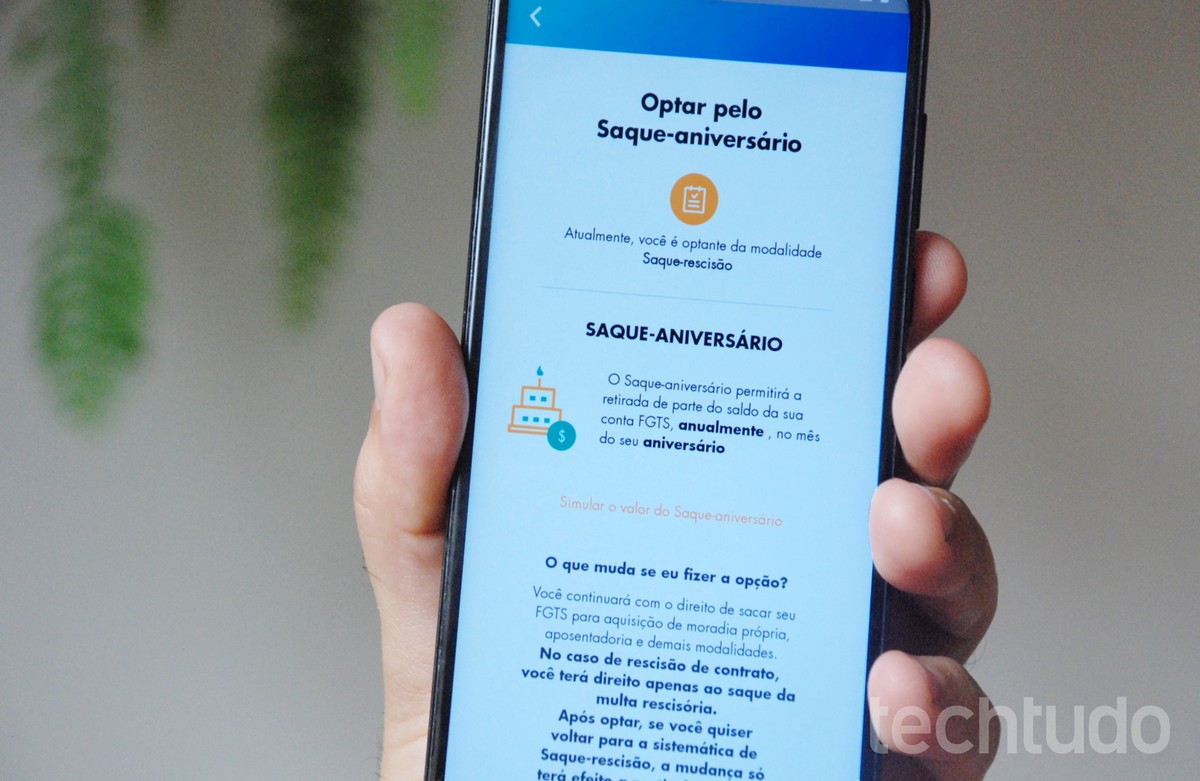 FGTS: como aderir ao saque-aniversário pelo app