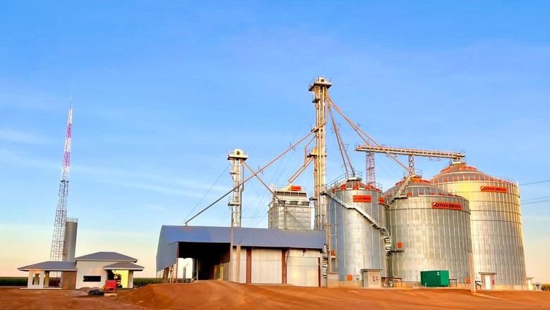 agricultura-silo-flavio-mt (Foto: Flavio Masotti Jr./Arquivo pessoal)