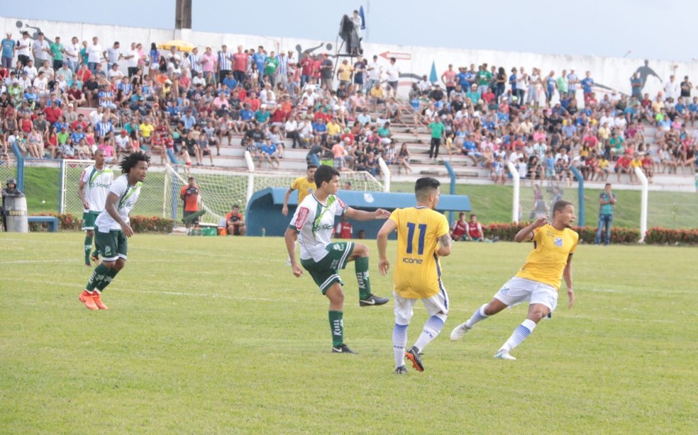 Pela primeira fase, o Sinop venceu o Luverdense por 1 a 0 no Gigante do Norte (Foto: Júlio Tábile/SinopFC)