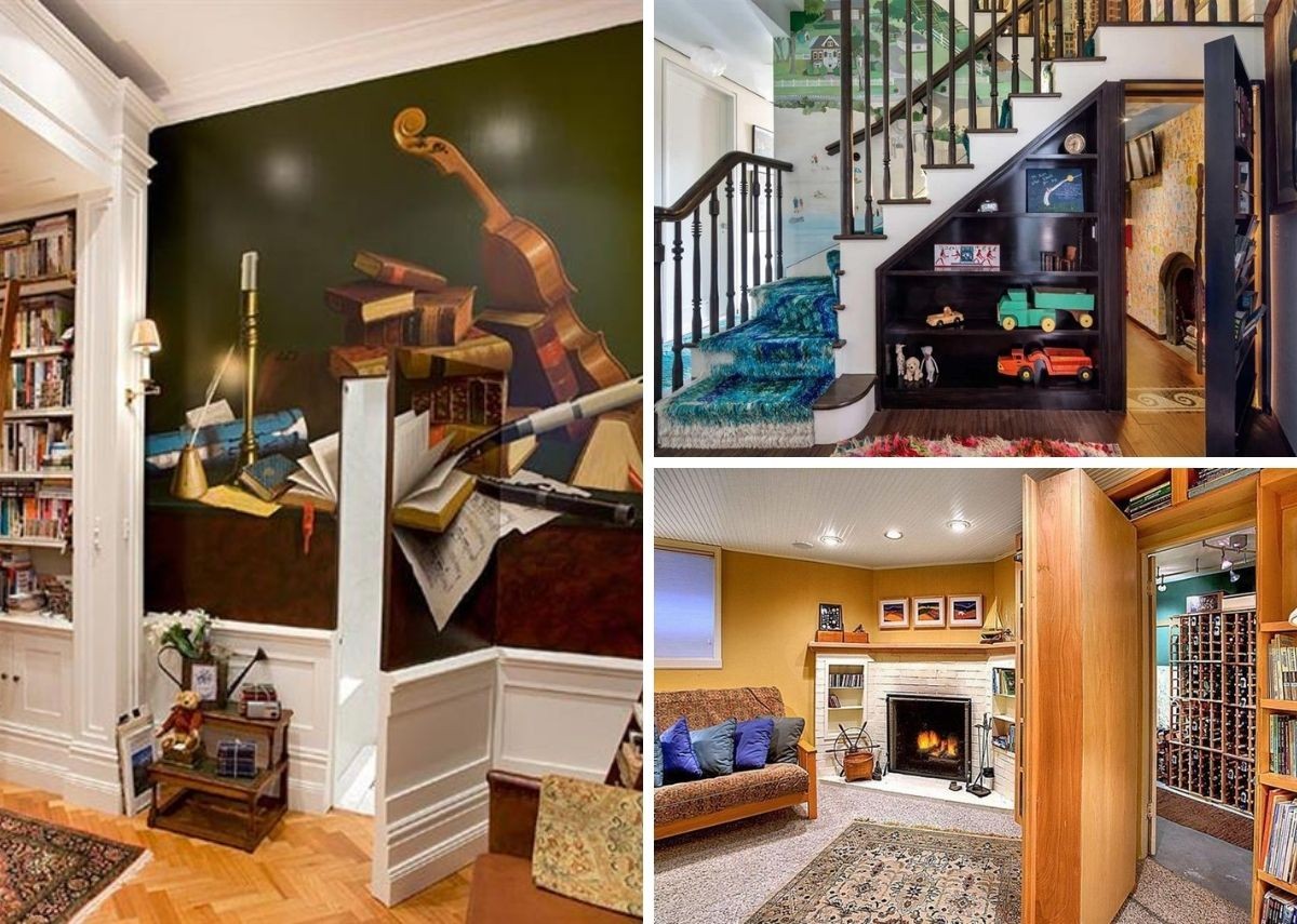 20 Ideias geniais de lugares secretos para a sua casa