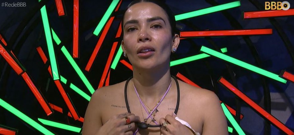 Dania Mendez decidiu anular voto de Ricardo &mdash; Foto: Globo