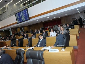 Orçamento de 2014 foi aprovado nesta segunda-feira (23) (Foto: Divulgação/Assembleia Legislativa)