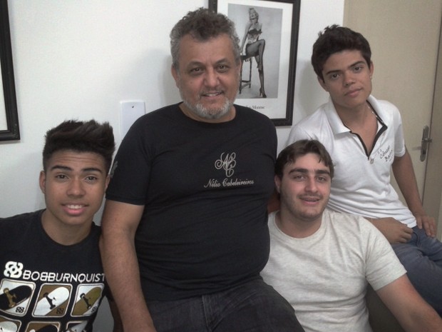 Homossexual adota garotos em Ribeirão Preto, SP (Foto: Manoela Marques/G1)