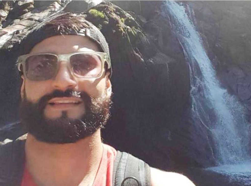 Luís Felipe Alves é funcionário da Vale; irmão, de Praia Grande, SP, acompanha buscas em Brumadinho, MG — Foto: Reprodução/Facebook