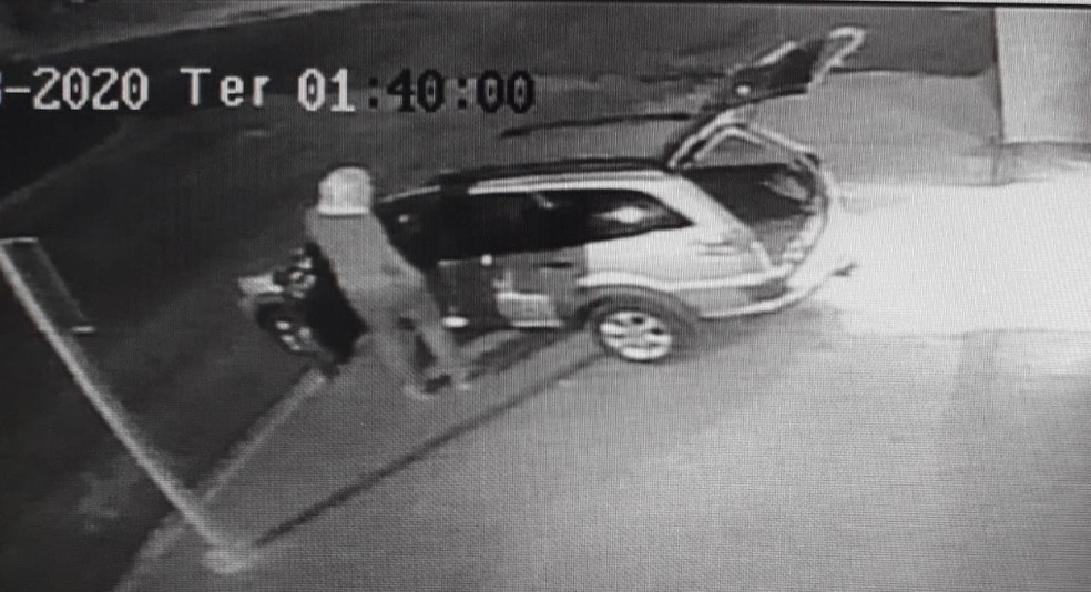 Oito homens arrombaram uma agência do Banco do Brasil em Torrinha — Foto: Polícia Civil/Divulgação