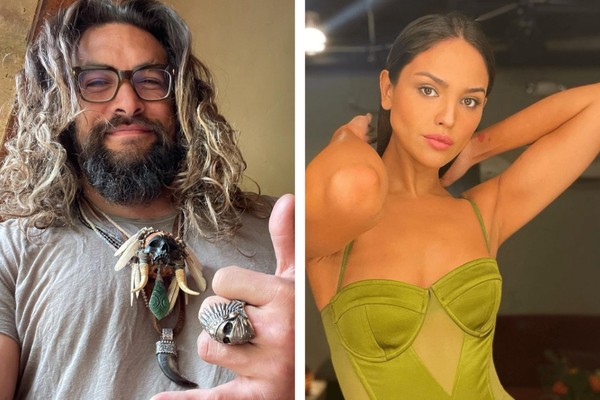 Jason Momoa e Eiza González (Foto: Reprodução/Instagram)