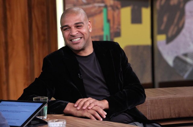 O ex-jogador Adriano (Foto: TV Globo)