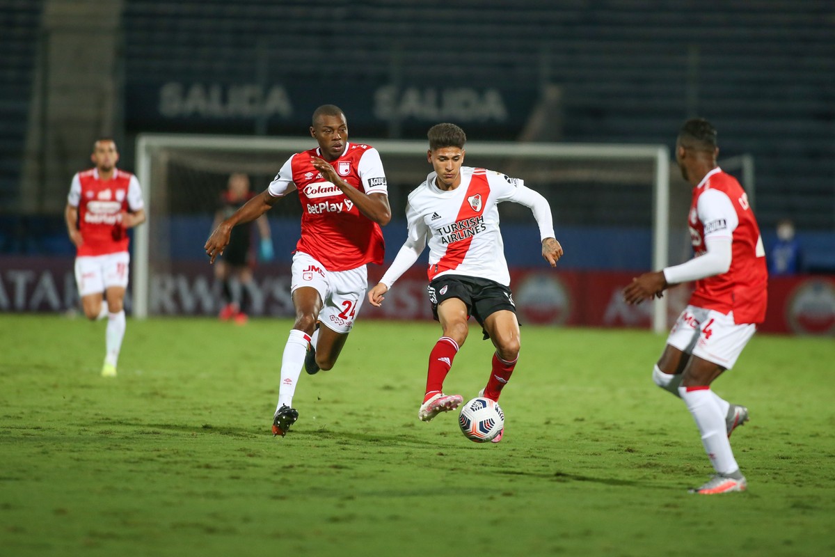 No grupo do Fluminense na Libertadores, Santa Fe e River ...