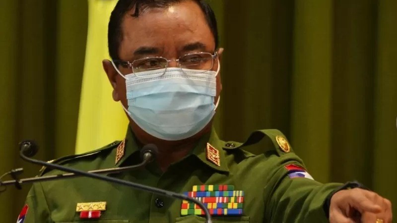 A junta militar que governa Mianmar disse que a invasão russa da Ucrânia era 'justificável' (Foto: Getty Images via BBC News Brasil)