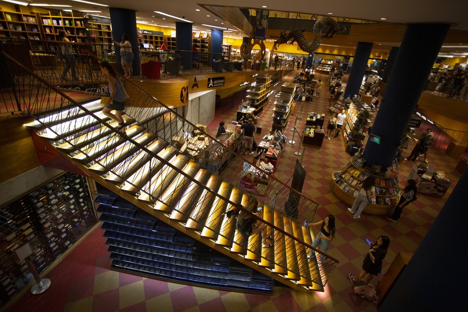 Livraria Cultura do Conjunto Nacional, na Paulista, é esvaziada após decretação da falência
