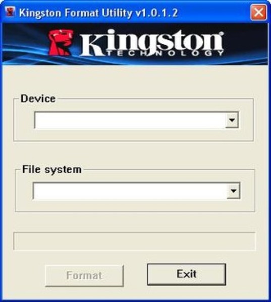 Kingston Format Utility | Download | TechTudo