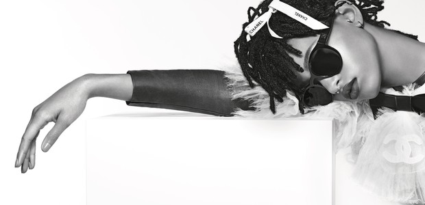 Willow Smith na nova campanha de eywear da Chanel (Foto: Divulgação)