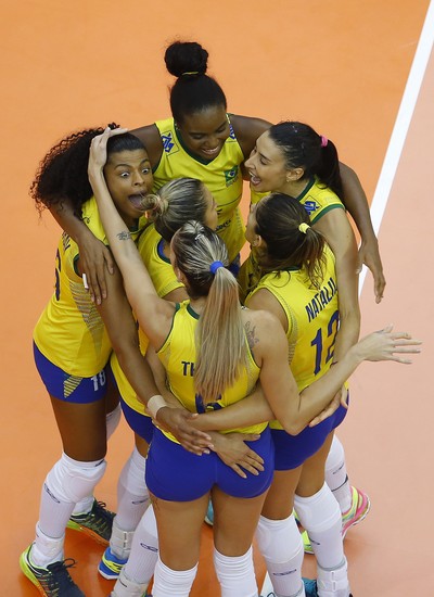 Brasil x EUA - final Grand Prix vôlei feminino (Foto: Divulgação/FIVB)