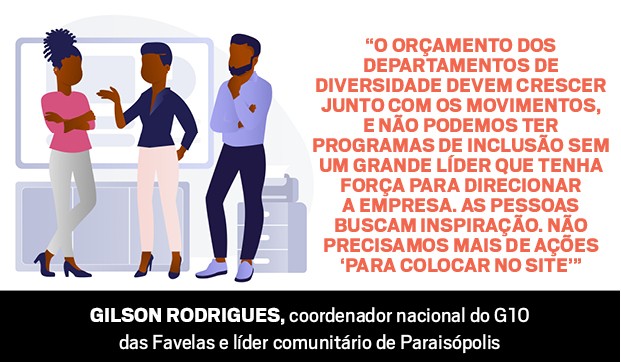 Fora da caixa preta - Gilson Rodrigues, coordenador nacional do G10 das Favelas e líder comunitário de Paraisópolis (Foto: Ilustração: blackillustrations.com)
