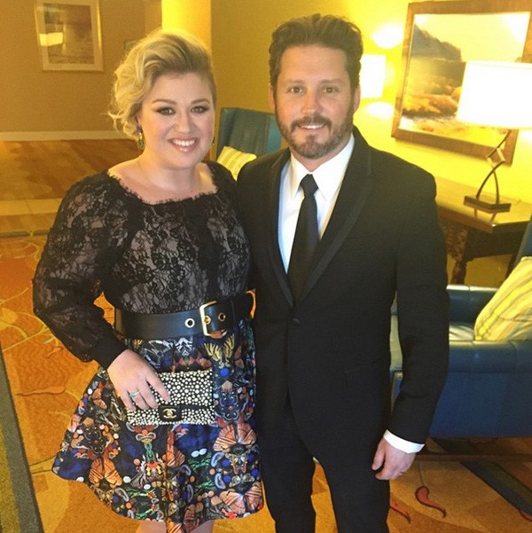 Kelly Clarkson e Brandon Blackstock (Foto: Instagram)